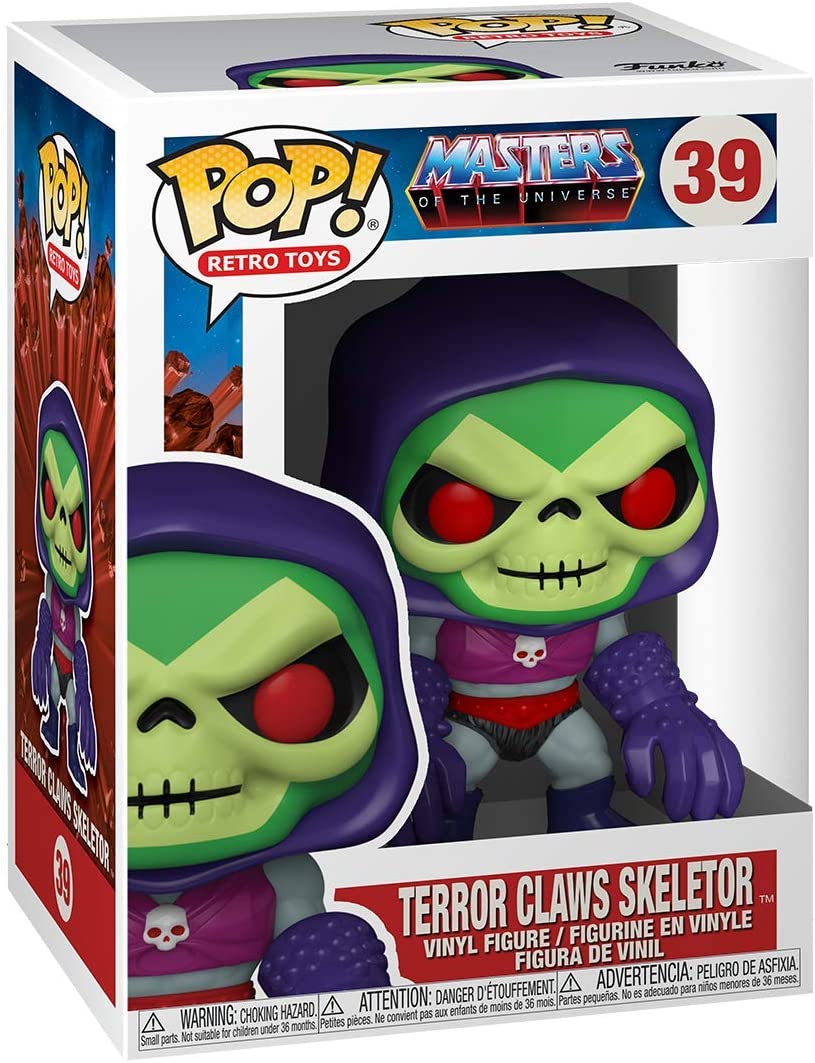 Funko POP! Vinyl: Masters Of the Universe-Skeletor With Terror Claws - Collectable Vinyl Figure - Gift Idea - Official Merchandise - Toys for Kids & Adults - TV Fans - Model Figure for Collectors
