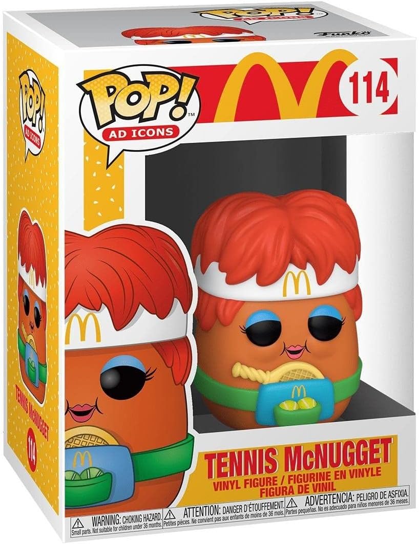 Funko POP! McDonalds Tennis Nugget - Birdie - McDonald's - Collectable Vinyl Figure - Gift Idea - Official Merchandise - Toys for Kids & Adults - Ad Icons Fans - Model Figure for Collectors