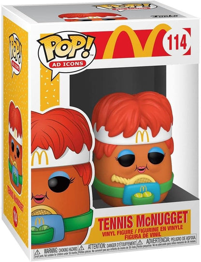 Funko POP! McDonalds Tennis Nugget - Birdie - McDonald's - Collectable Vinyl Figure - Gift Idea - Official Merchandise - Toys for Kids & Adults - Ad Icons Fans - Model Figure for Collectors