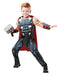 Rubies Costume Thor Deluxe per bambino e bambina, Tuta stampata, maschera e martello dei foam, Licenza Ufficiale Marvel per Carnevale, Cumpleanno, Feste