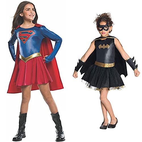 Rubie's Official Supergirl TV Series Deluxe Child Costume, Kids Superhero Fancy Dress