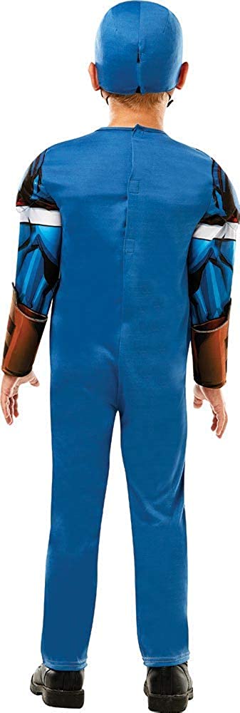 Rubies - AVENGERS officiel -Déguisement Luxe Captain America 3-4 ans