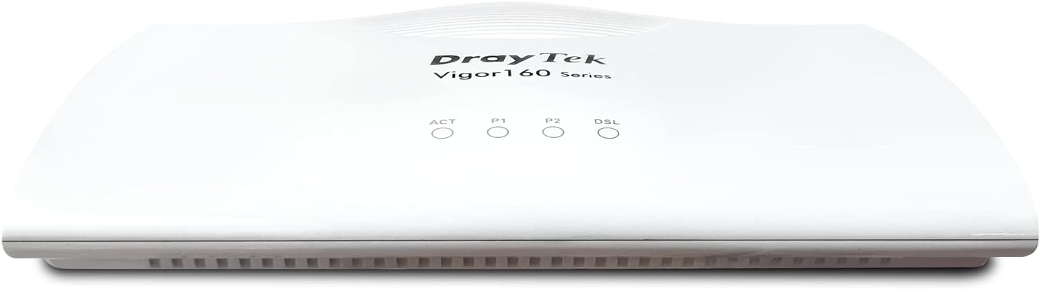 DrayTek Vigor V166 G.fast & VDSL2 Modem, IPv6 and IPv4 Compatible, 2 Gigabit LAN Ports