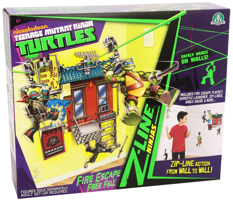 TORTUGAS NINJA - Playset Z Line vuurladder (Giochi Preziosi 95040