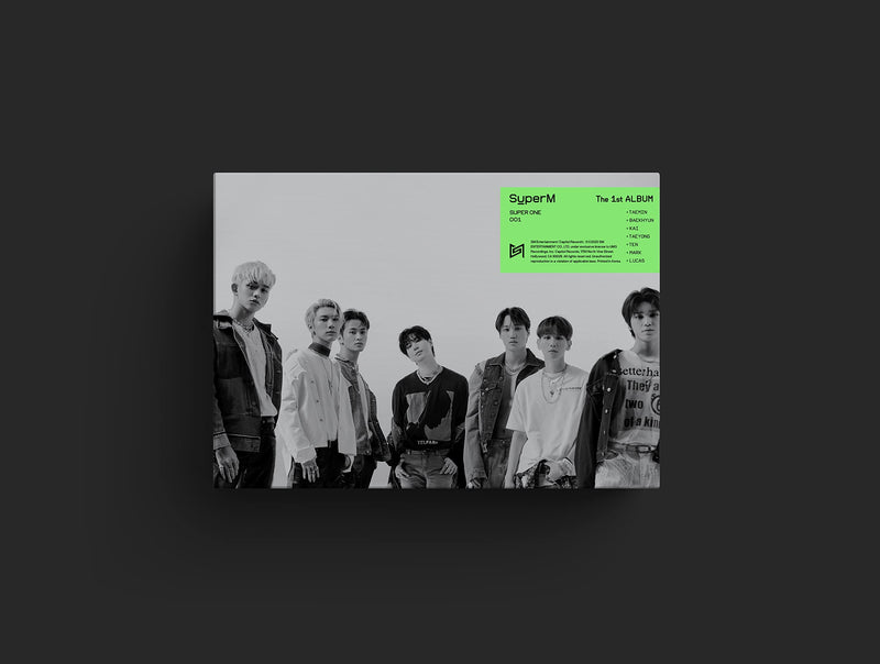 SuperM The 1st Album 'Super One' One Ver.