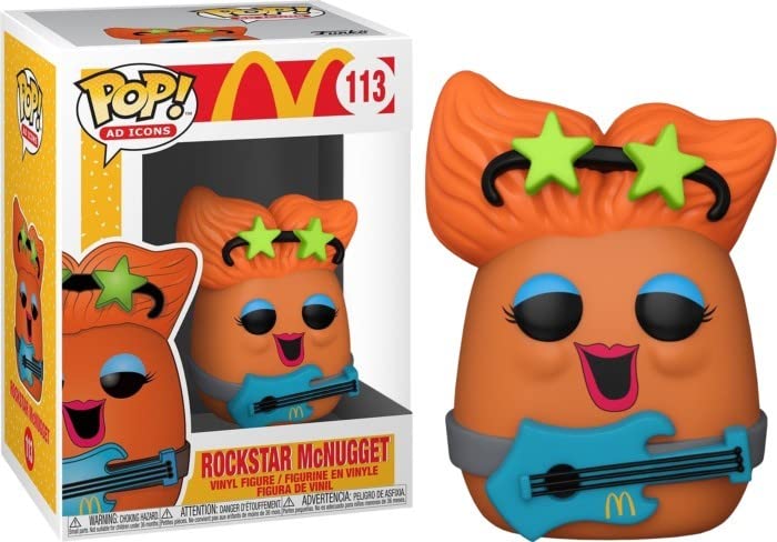 Funko 52988 McDonalds Rockstar Nugget Collectable Toy, Multicolour