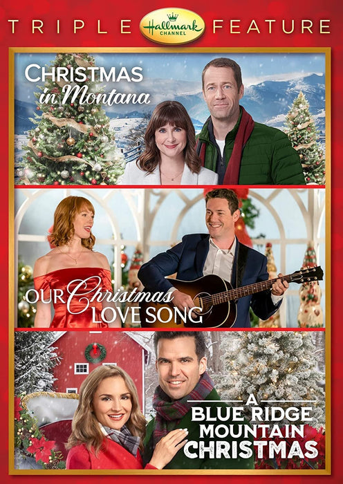 Hallmark 3-Movie Holiday Collection: Our Christmas Love Song, Christmas In Montana, A Blue Ridge Mountain Christmas