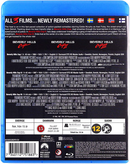 Beverly Hills Cop 1-3   (English audio. English subtitles