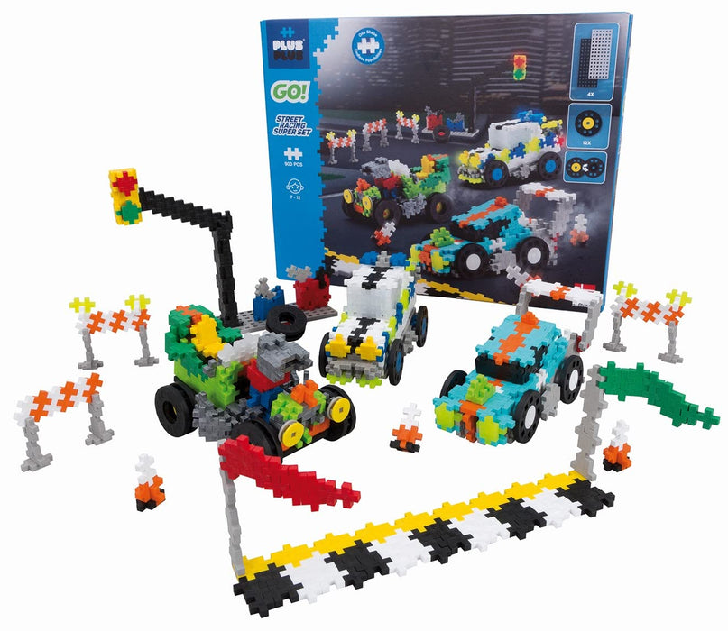 Plus-Plus Go! Street racing Super Set, 300.7010