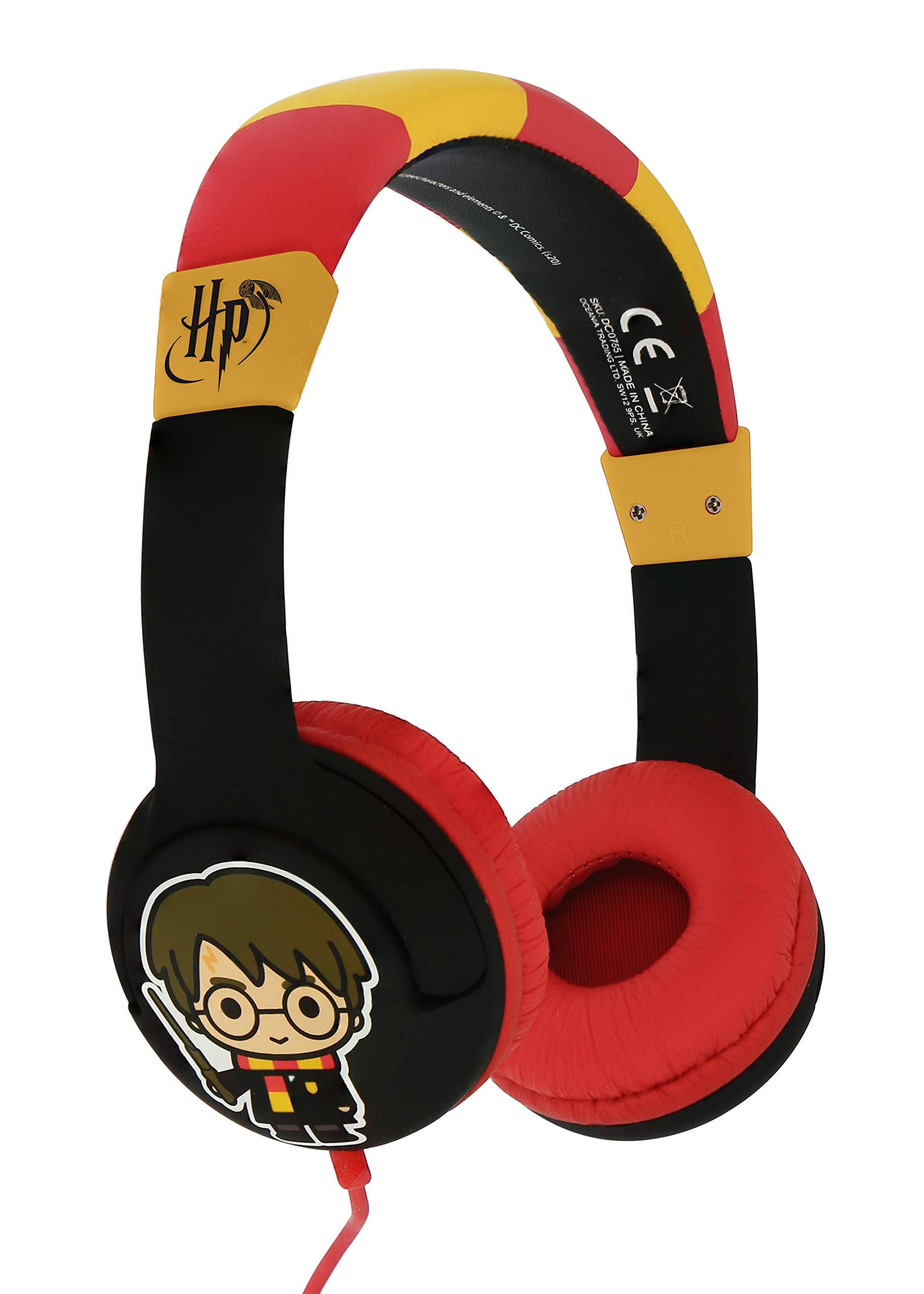 OTL Technologies HP0747 kinderhoofdtelefoon, Harry Potter bekabelde hoofdtelefoon voor leeftijden 3-7 jaar