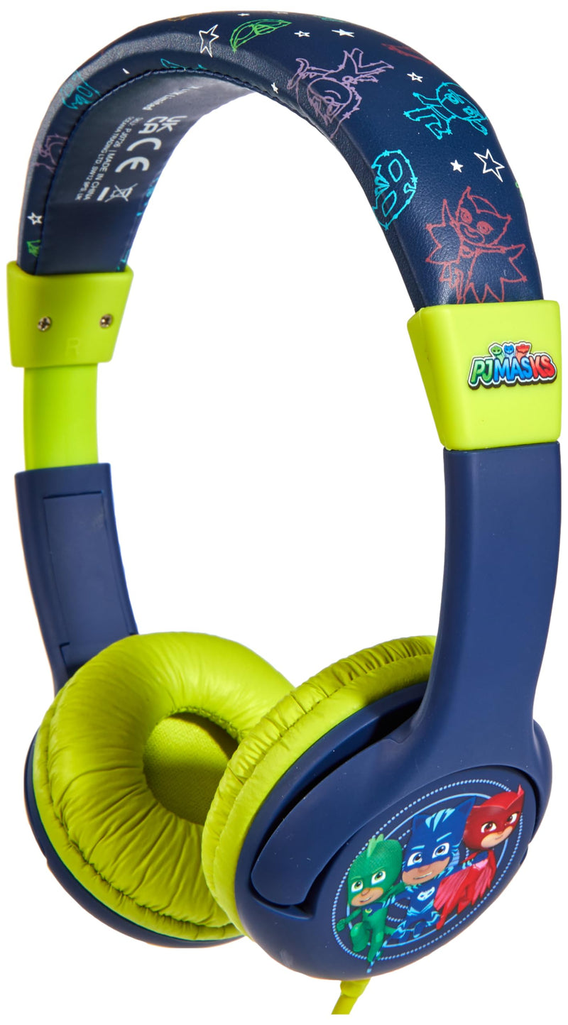 OTL Technologies PJ Masks Junior Casque d'écoute, Filaire, pour Enfants (Produit sous Licence Officielle