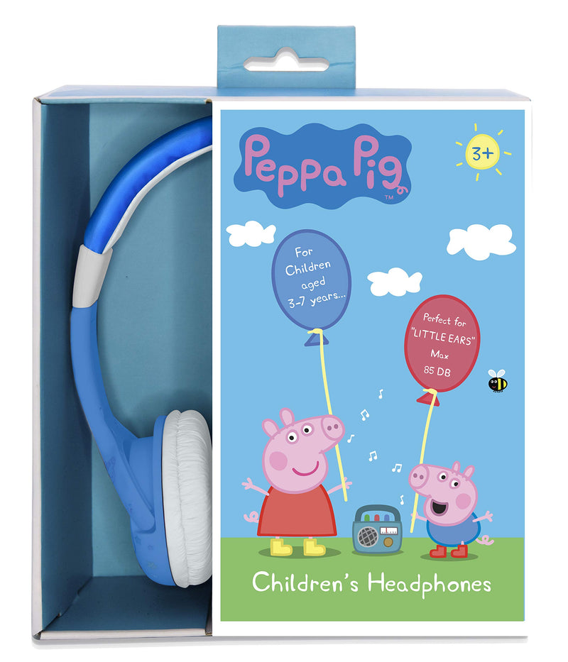 OTL Technologies Peppa Pig George Rocket Junior Casque d'écoute, Filaire, pour Enfants (Produit sous Licence Officielle