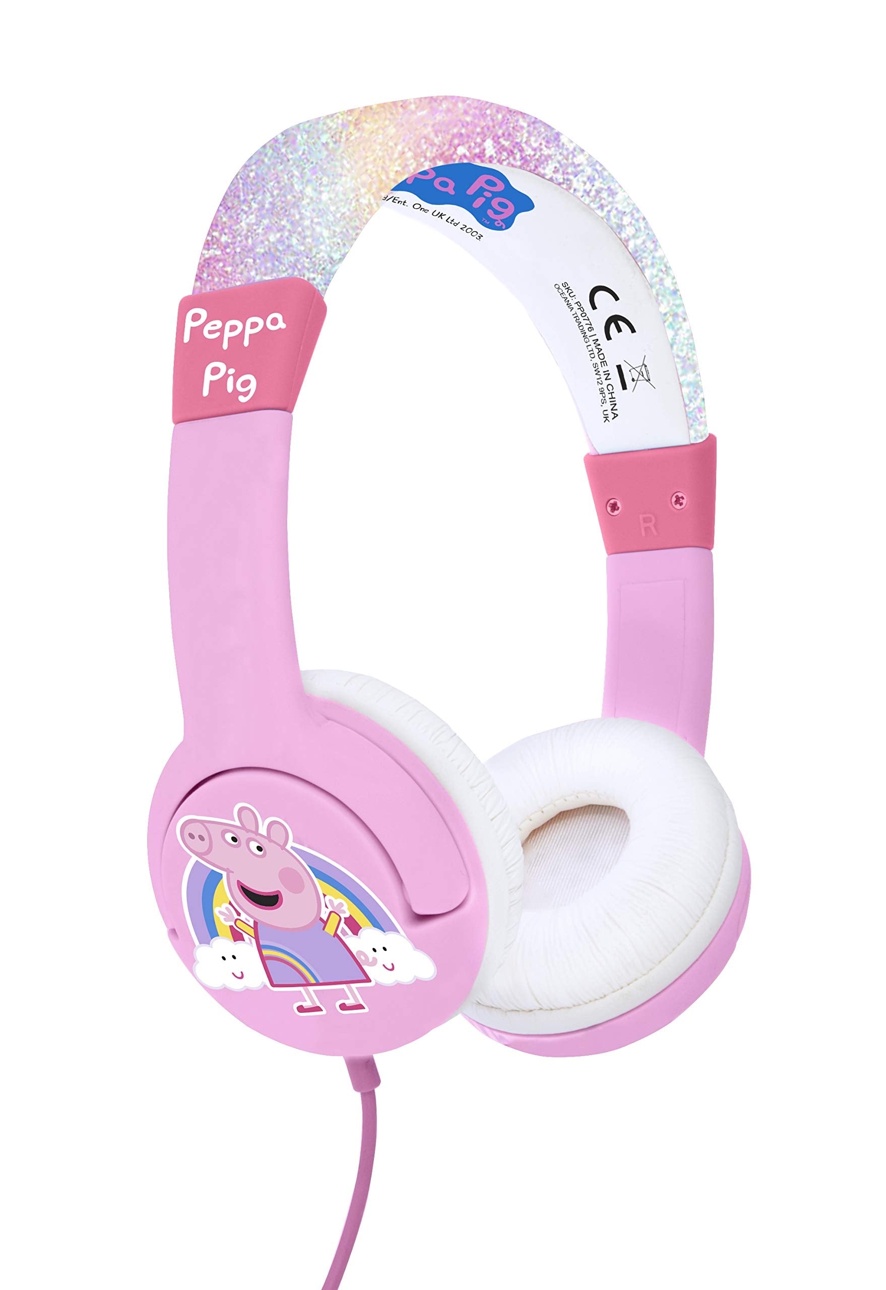 Otl - Junior Headphones - Rainbow Peppa Pig  (Pp0776)