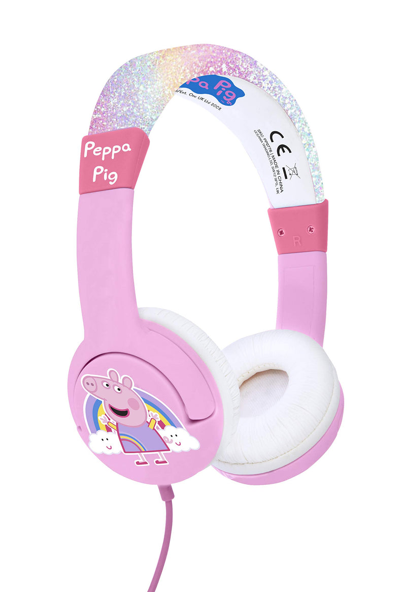 Otl - Junior Headphones - Rainbow Peppa Pig  (Pp0776)