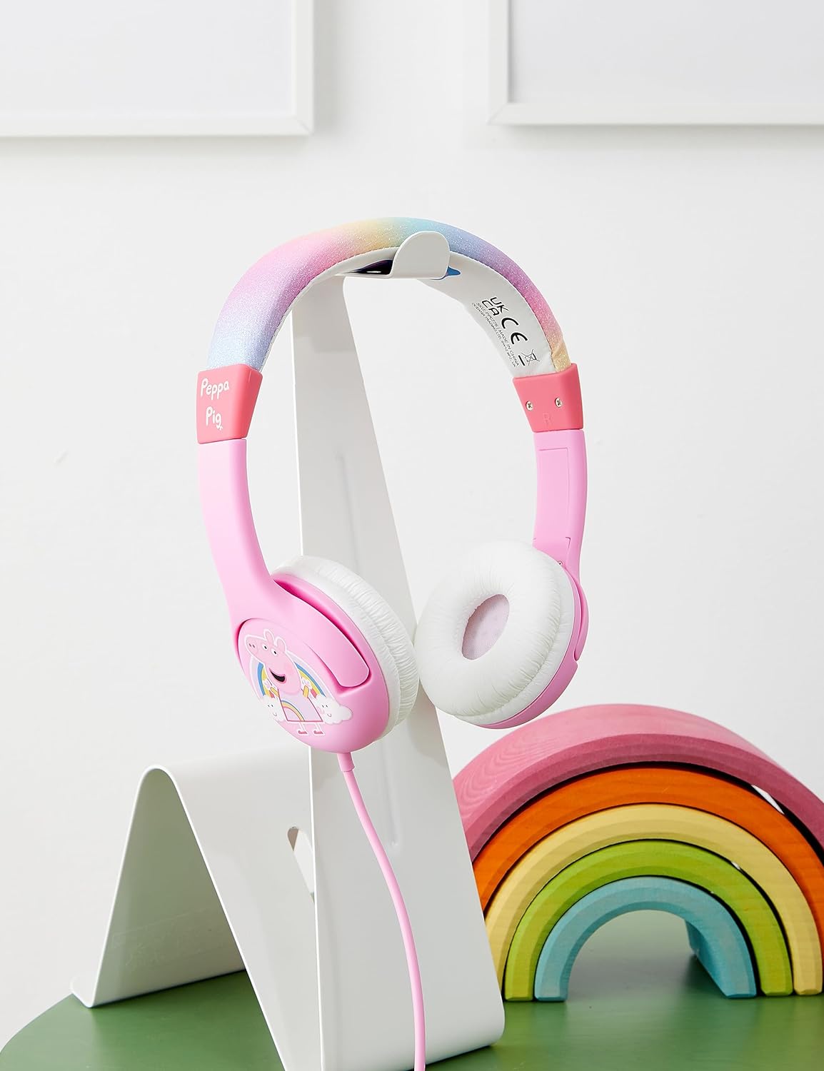 Otl - Junior Headphones - Rainbow Peppa Pig  (Pp0776)