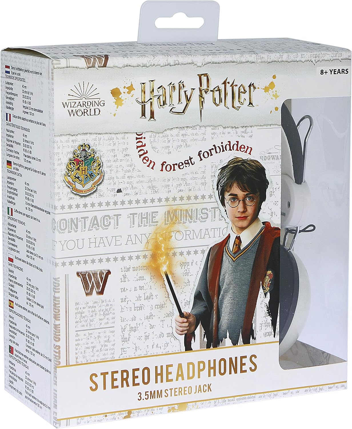 OTL Technlogies Harry Potter Hogwarts Crest TWEEN DOME Hoofdtelefoon, bekabeld, voor kinderen (officieel gelicentieerd product