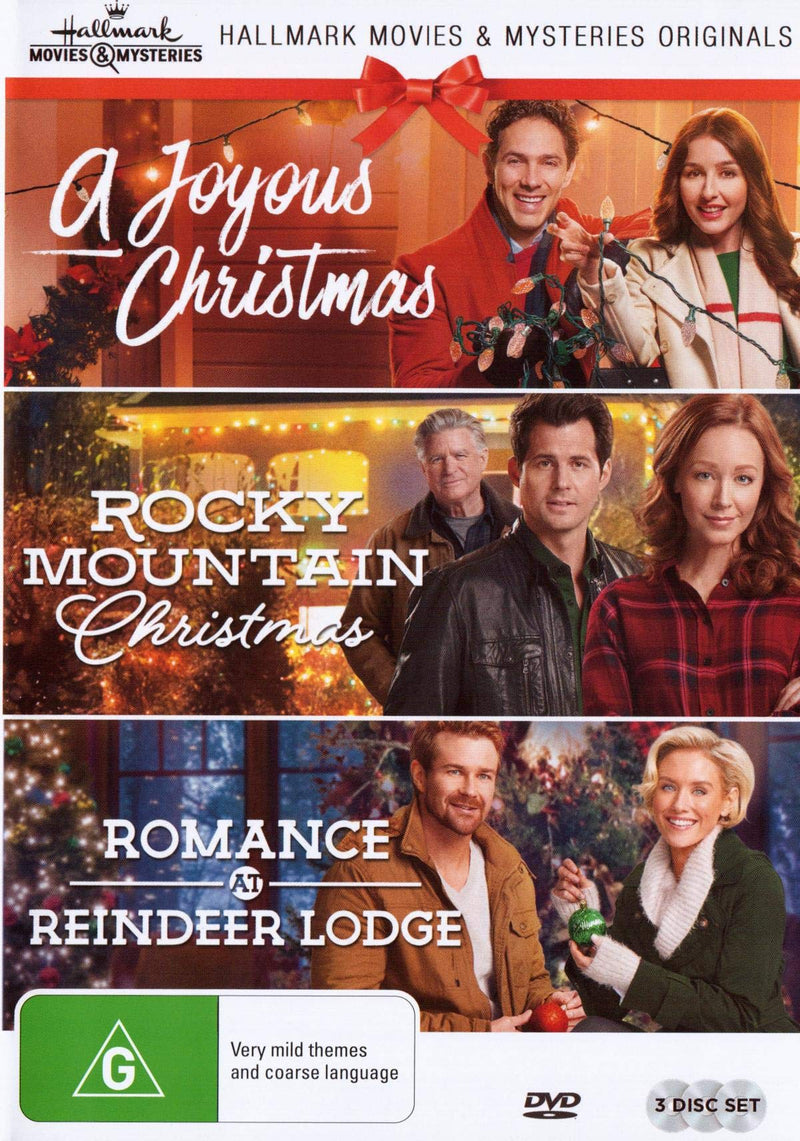 Hallmark Christmas Collection 2: A Joyous Christmas / Romance AtReindeer Lodge / Rocky Mountain Christmas