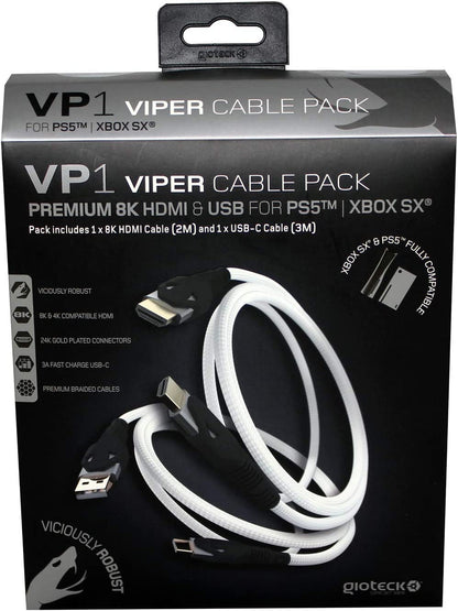 Gioteck PREMIUM VIPER CABLE