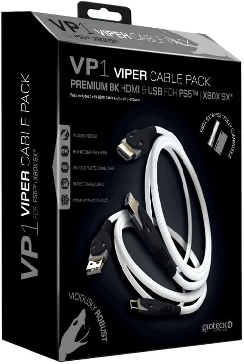 Gioteck PREMIUM VIPER CABLE