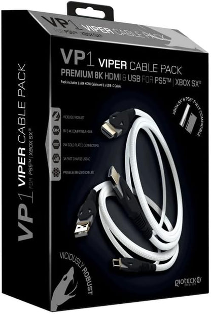 Gioteck PREMIUM VIPER CABLE