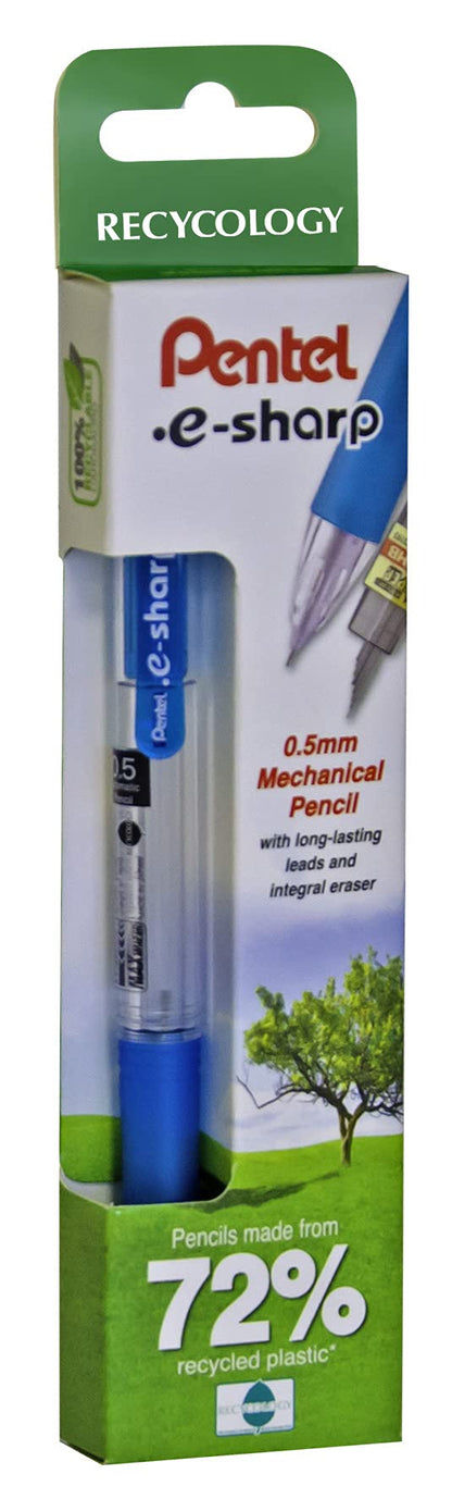 Pentel E Sharp YAZ125/RCY/2M - Portaminas (0,5 mm, 2 unidades