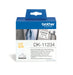 Brother DK11234 - Paper - self-adhesive - black on white - 60 x 86 mm 260 label(s) (1 roll(s) x 260) die cut labels