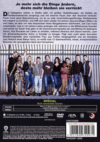Shameless - Die komplette 10. Staffel