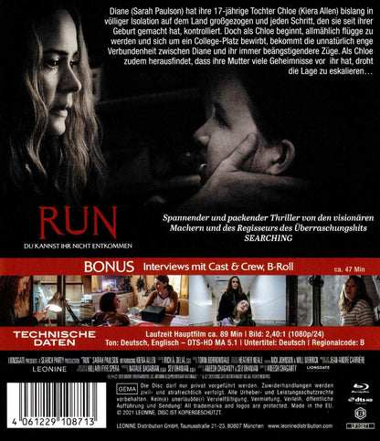 Run - Du kannst ihr nicht entkommen