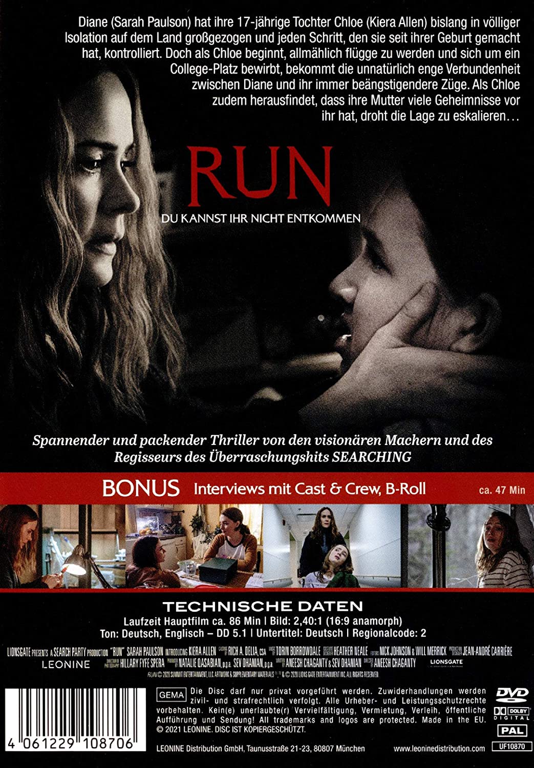 Run - Du kannst ihr nicht entkommen