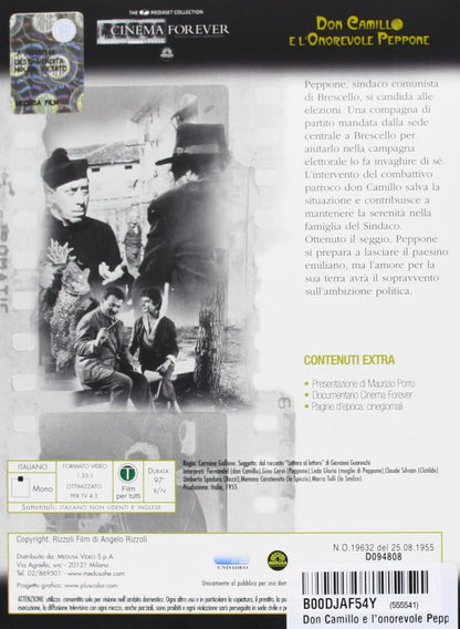 don camillo e l'onorevole peppone dvd Italian Import