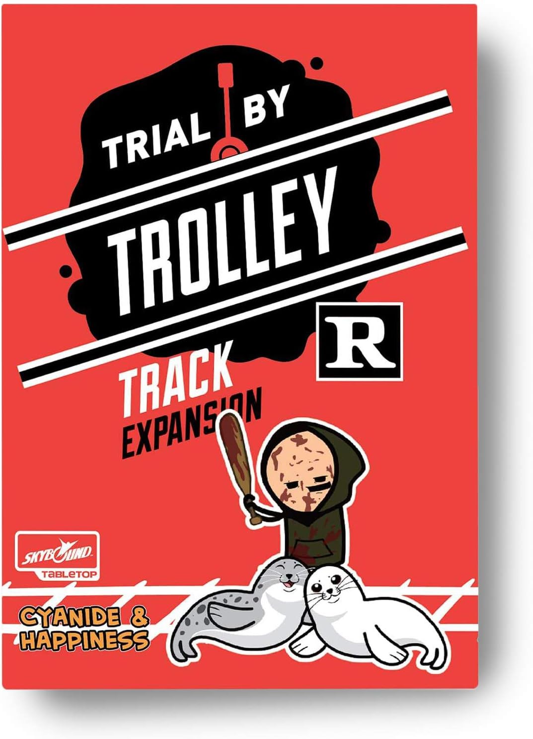 Skybound Games - Trial by Trolley: R Rated Track Expansion - Board Game