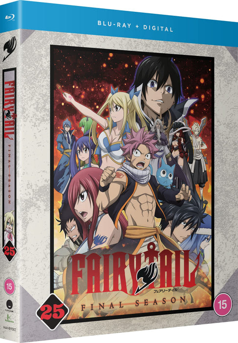Fairy Tail Final Season - Part 25 (Episodes 304-316) Blu-ray + Free Digital Copy