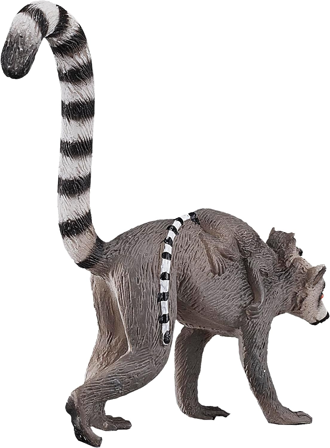MOJO Lemur with Baby Toy Figure
