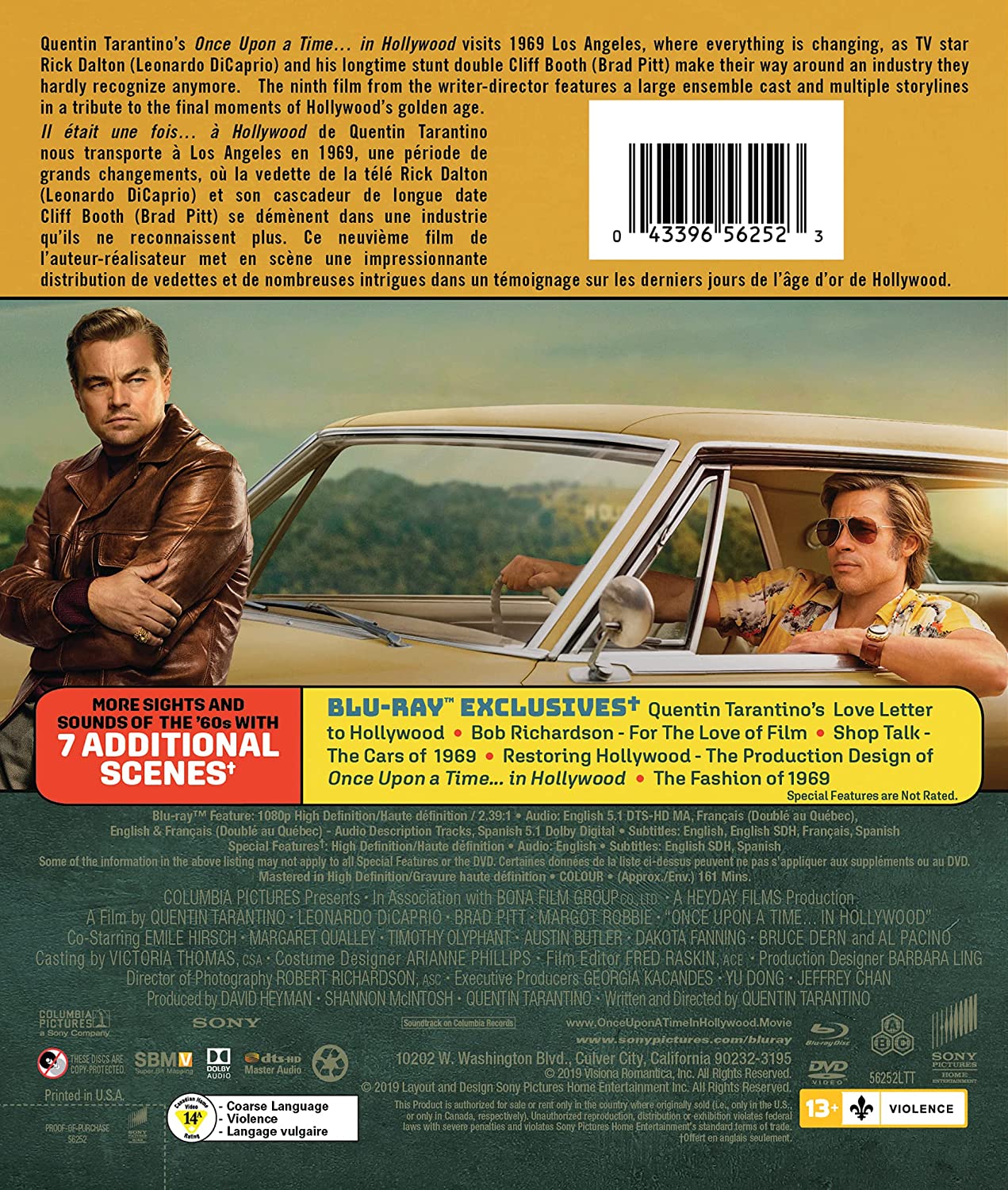 Once upon a Time in Hollywood  (Bilingual)