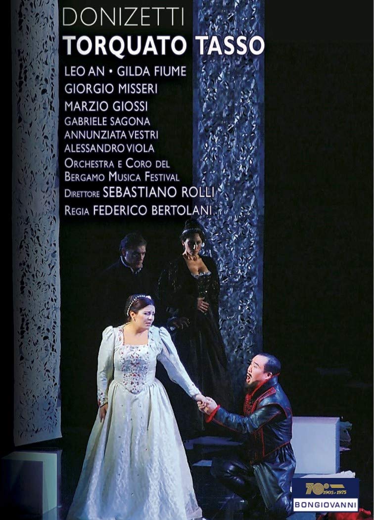 Gaetano Donizetti. TORQUATO TASSO DVD (Bergamo 2014