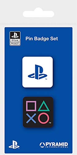 Playstation (Shapes) Enamel Pin Badge set /Merch