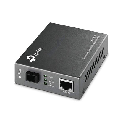TP-Link 10/100 Mbps WDM Media Converter, Complies with 802.3u 10/100Base-TX, 100Base-FX Standards Extends Fiber Distance Up to 20 km (MC112CS
