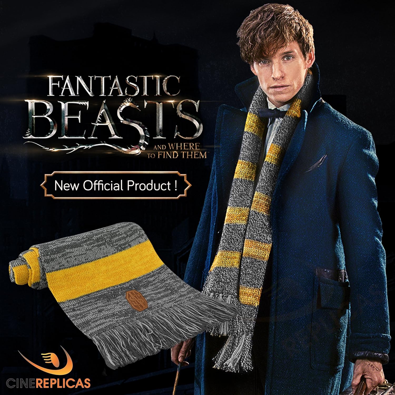 Cinereplicas - Harry Potter - Scarf - Ultra soft - Officially licensed - 190 cm