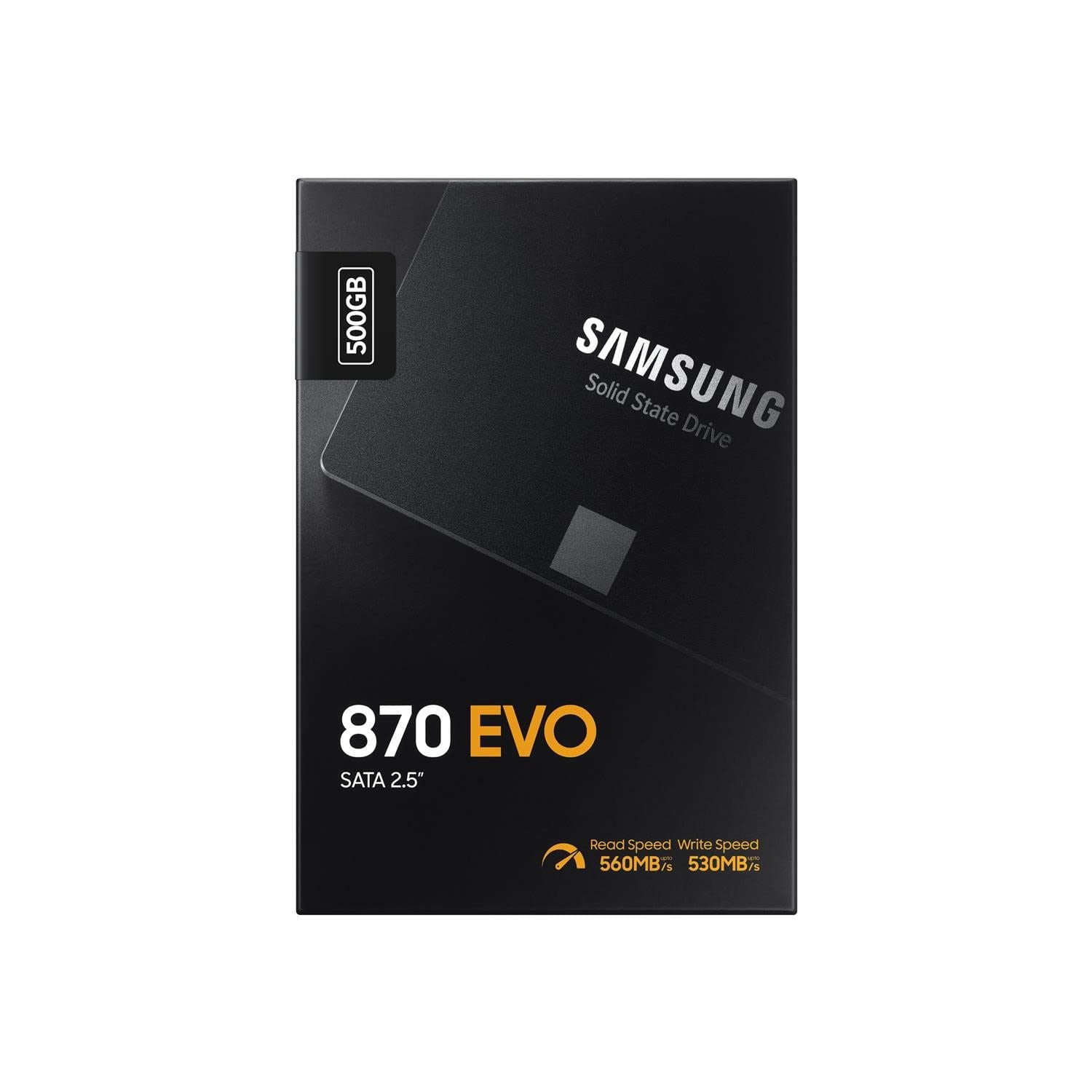 Samsung SSD 870 EVO, 500 GB, Form Factor 2.5 Inch, Intelligent Turbo Write, Magician 6 Software