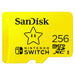 SanDisk 256GB microSDXC UHS-I card for Nintendo Switch- Nintendo licensed Product 256GB Super Mario Super Star