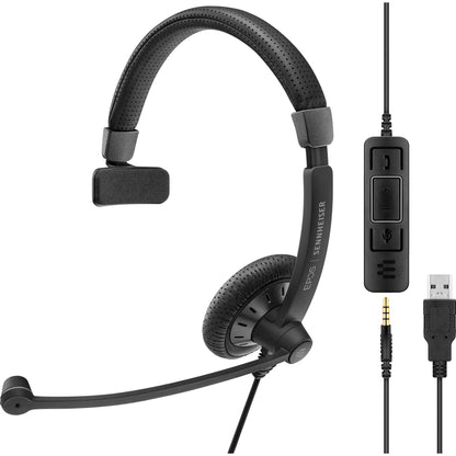 Sennheiser EPOS Impact SC 45 USB MS Headphones Wired Headband Calls/Music USB Type A Black
