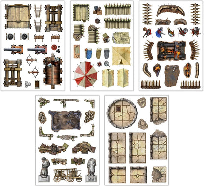 Add-On Scenery for RPG Battle Maps - War & Siege