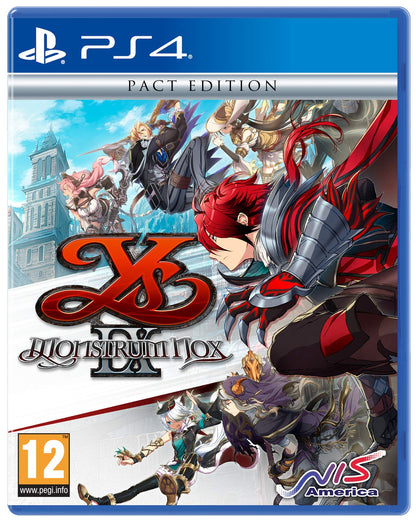 Ys Ix: Monstrum Nox Pact Edition - PlayStation 4 (PS4