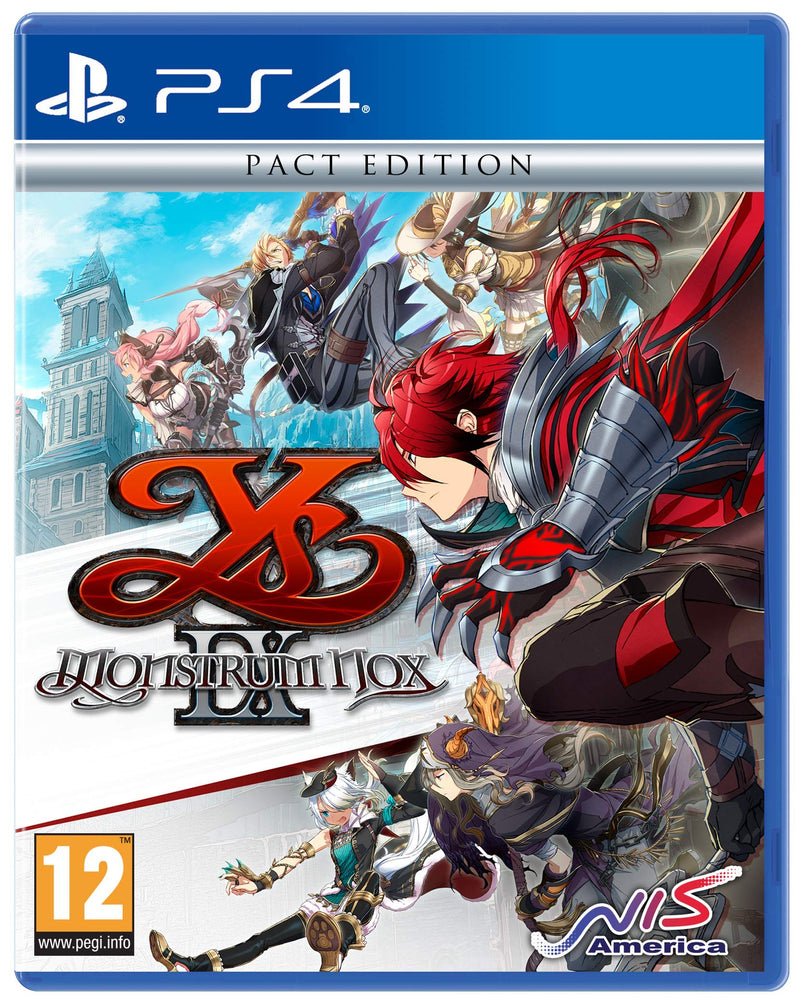 Ys Ix: Monstrum Nox Pact Edition - PlayStation 4 (PS4