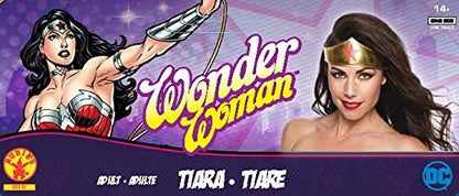 Rubie's Official Wonder Woman Tiara Fancy Dress Costume One Size