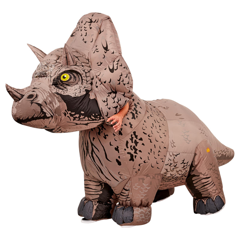 Rubie's Jurassic World 2 Inflatable Triceratops Adult Fancy Dress Costume