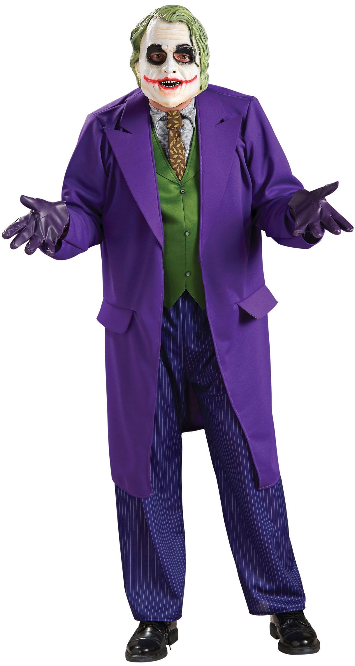 Rubie's Official DC The Joker Deluxe Dark Knight, Adult Costume, Super Villain Dress Up