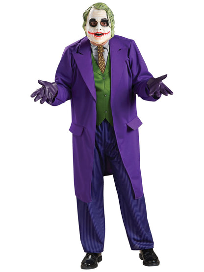 Rubie's Official DC The Joker Deluxe Dark Knight, Adult Costume, Super Villain Dress Up
