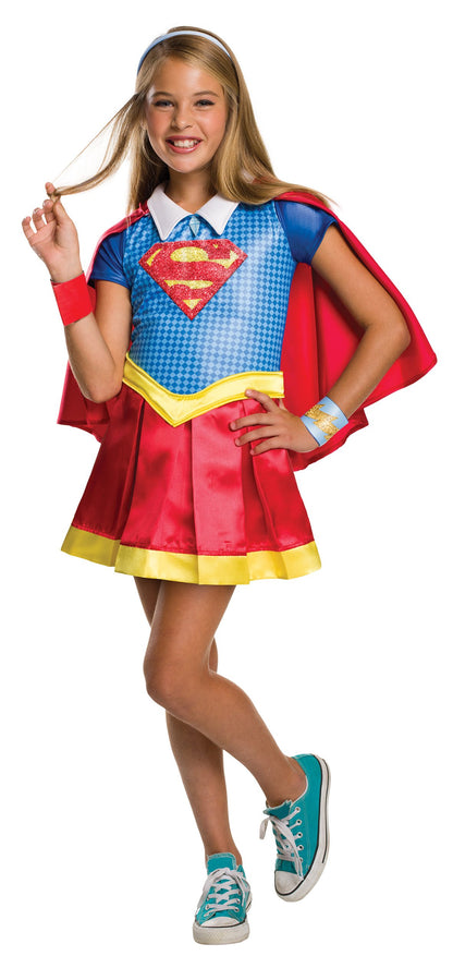 DC Super Héros Filles 620714 M Rubie's Deluxe Super Girl Costume (Taille M