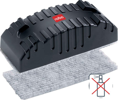 Nobo Whiteboard Eraser, Black, 34531159